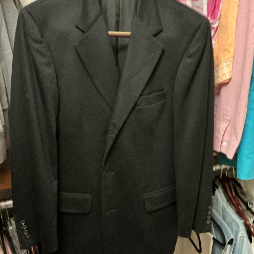 100 % Cashmere black blazer